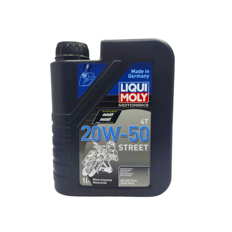 Aceite Liqui Moly 4T 20W50 Mineral Street LM 1500 - 1Lt