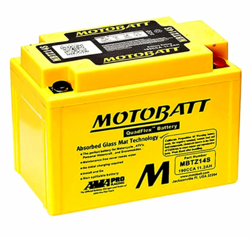 Bateria Motobatt MBTZ14S 12V 11.2 AH