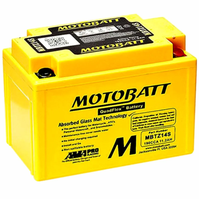 Bateria Motobatt MBTZ14S 12V 11.2 AH