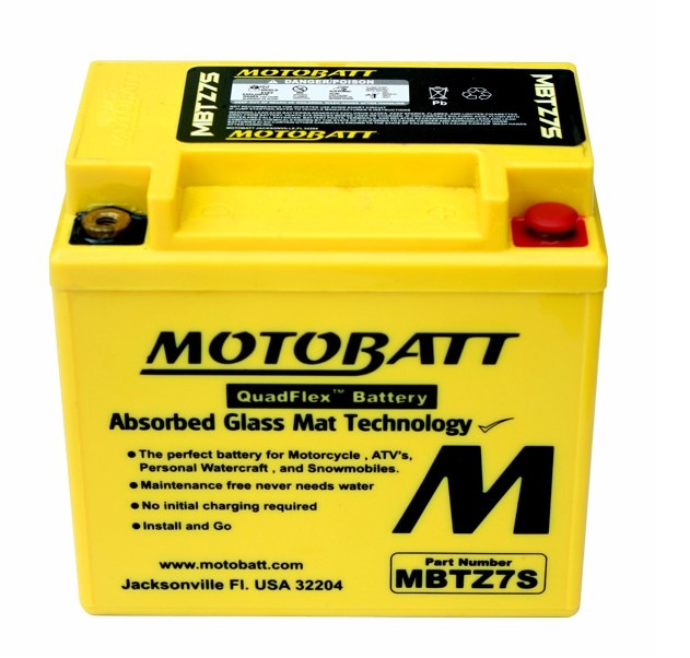 Batería Motobatt MBTZ7S 12V 7AH