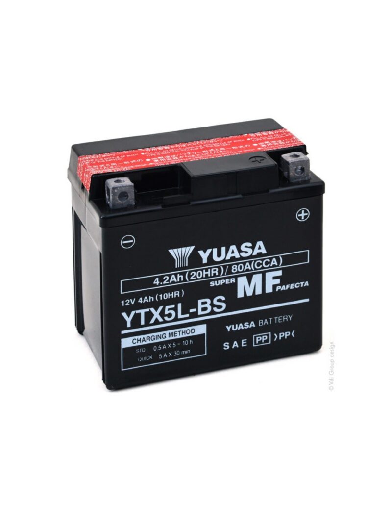 Bateria Yuasa YTX5L-BS