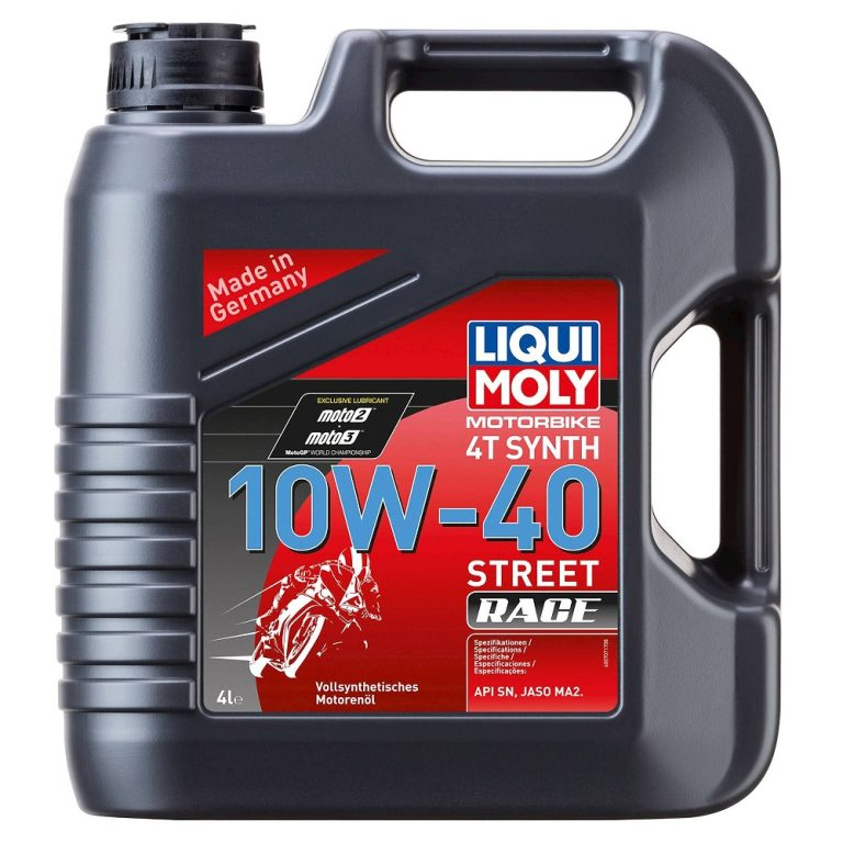 Aceite Liqui Moly 4T 10w40 Full Sintético LM20754 - 4Lt