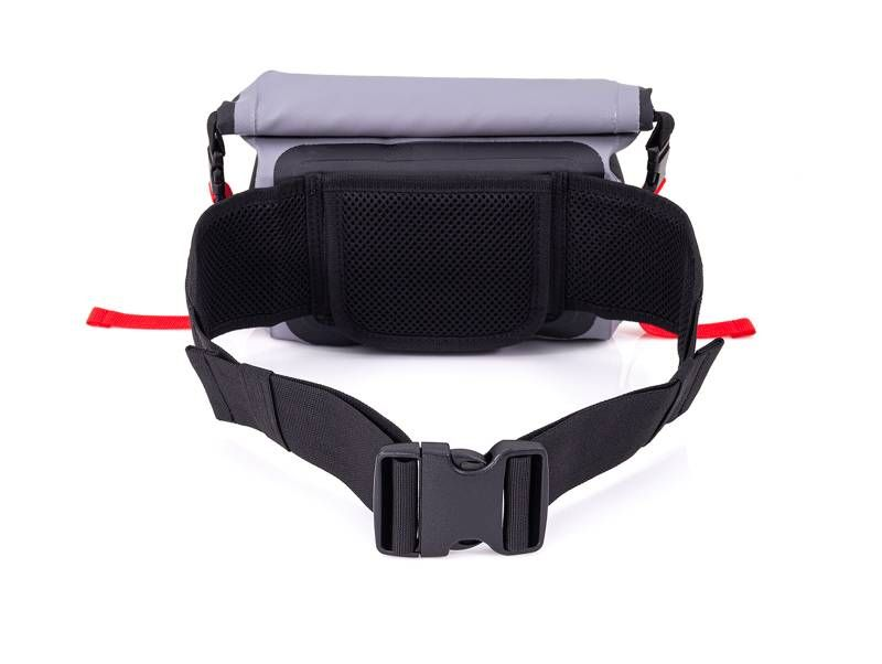 Riñonera FP Impermeable Dry Bag W10 2.5 Lt Rojo-Gris