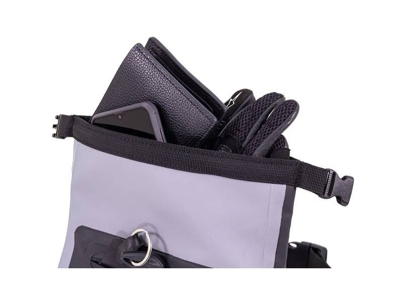 Riñonera FP Impermeable Dry Bag W10 2.5 Lt Rojo-Gris