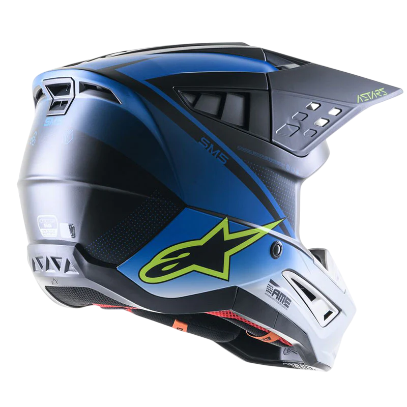 CASCO ALPINESTARS S-M5 RAYON HELMET ECE